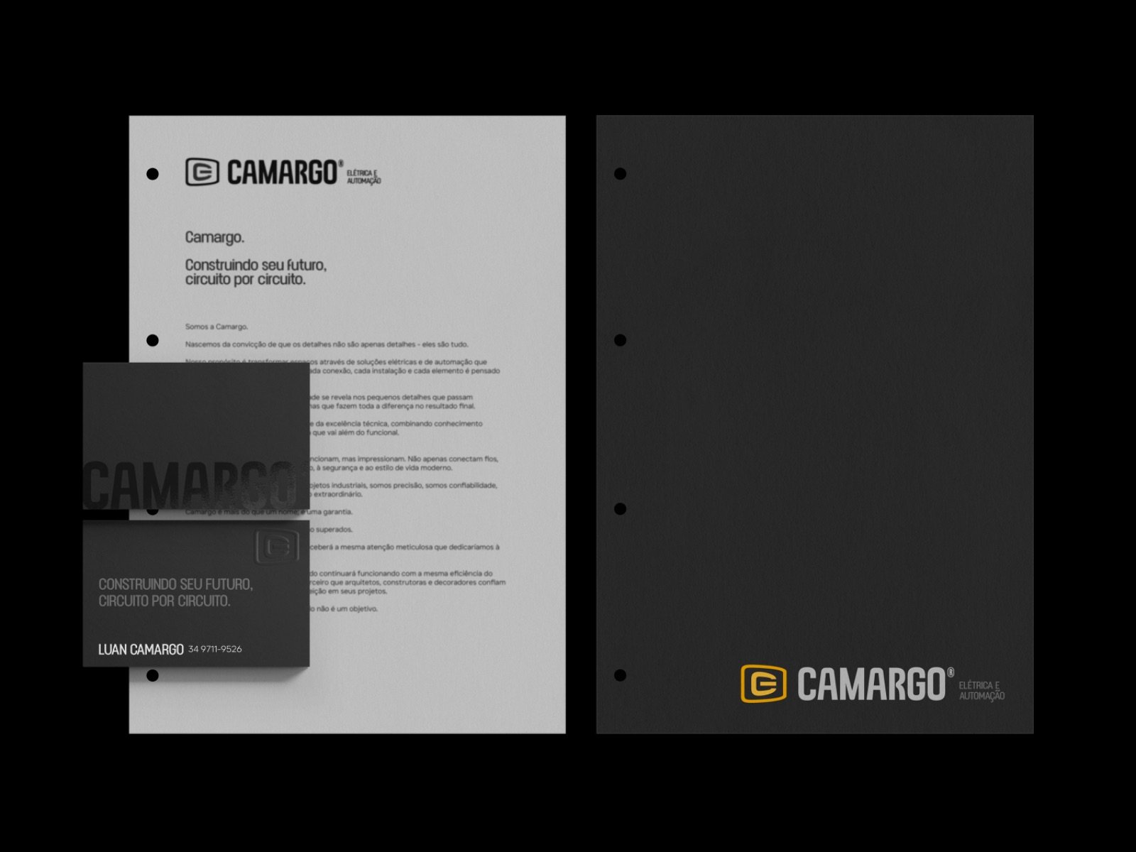 Camargo, peça do projeto